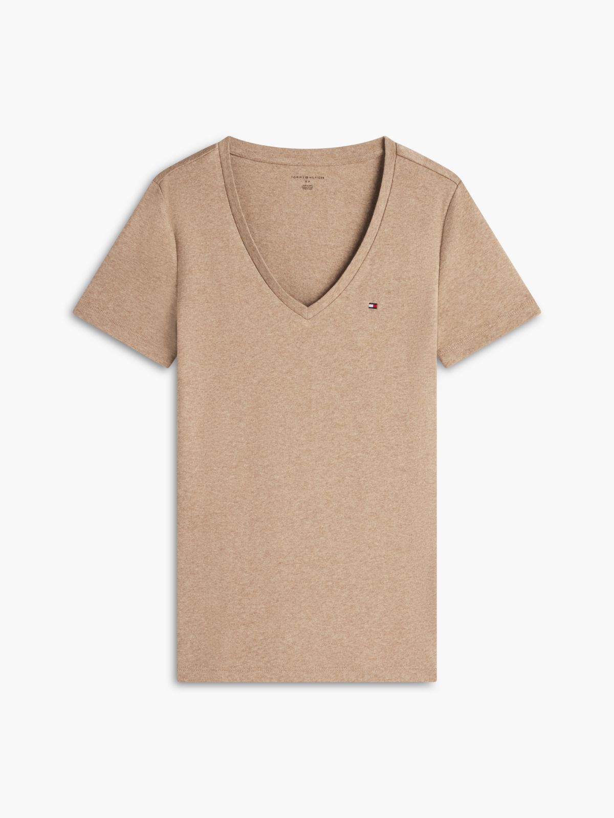 V-Neck Favorite T-Shirt — Dark Beige