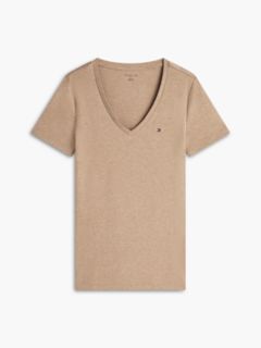 V-Neck Favorite T-Shirt — Dark Beige 5