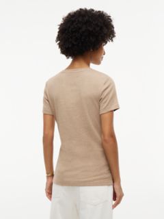 V-Neck Favorite T-Shirt — Dark Beige 4