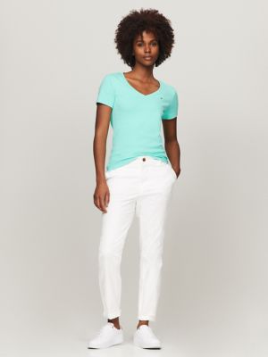 V-Neck Favorite T-Shirt, Ambitious Green