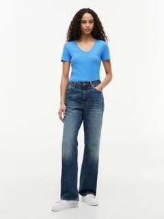 V-Neck Favorite T-Shirt — Siren Blue 2