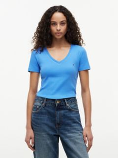 V-Neck Favorite T-Shirt — Siren Blue 1