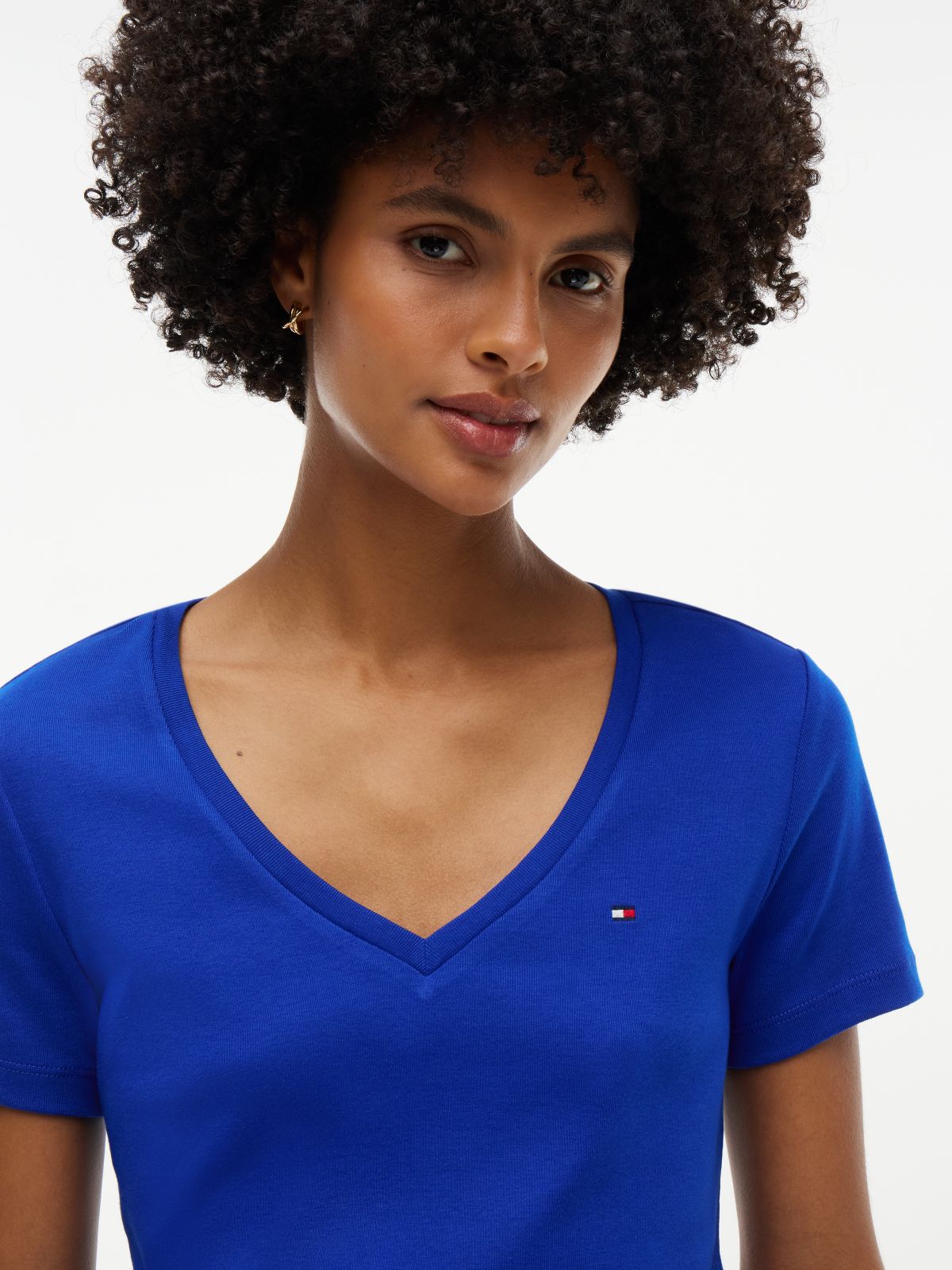 V-Neck Favorite T-Shirt — Cobalt