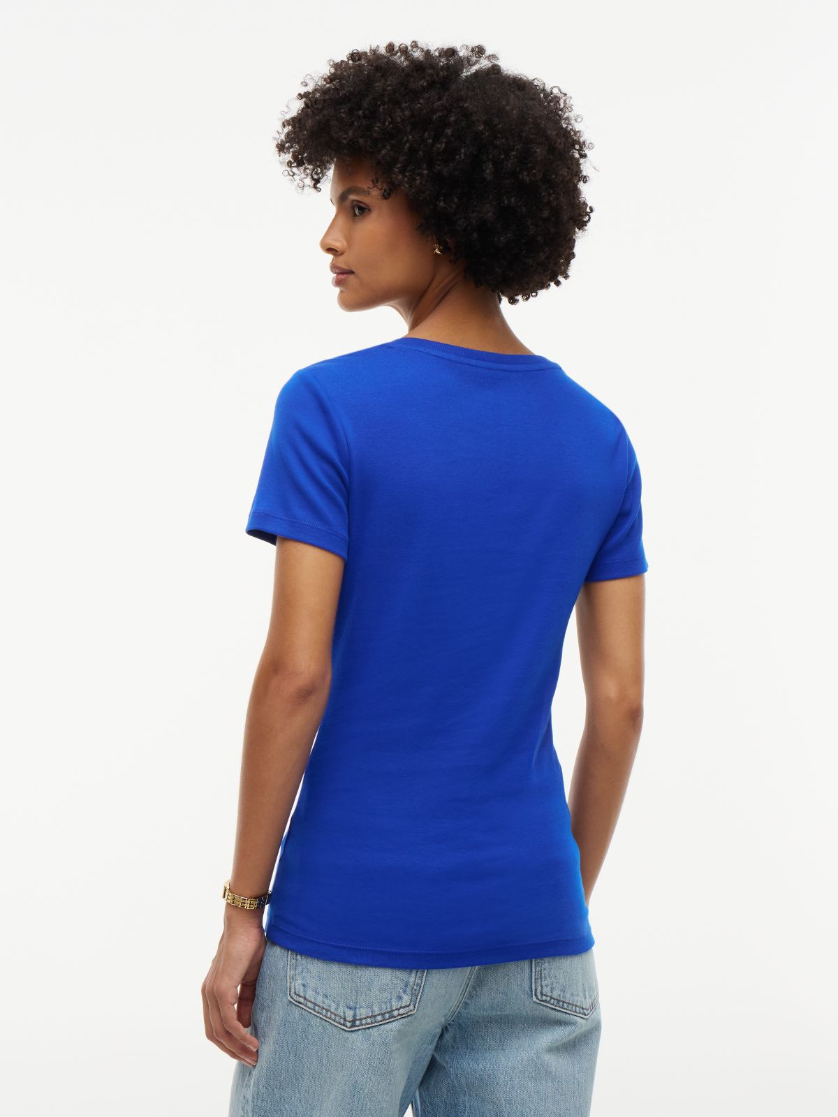 V-Neck Favorite T-Shirt — Cobalt