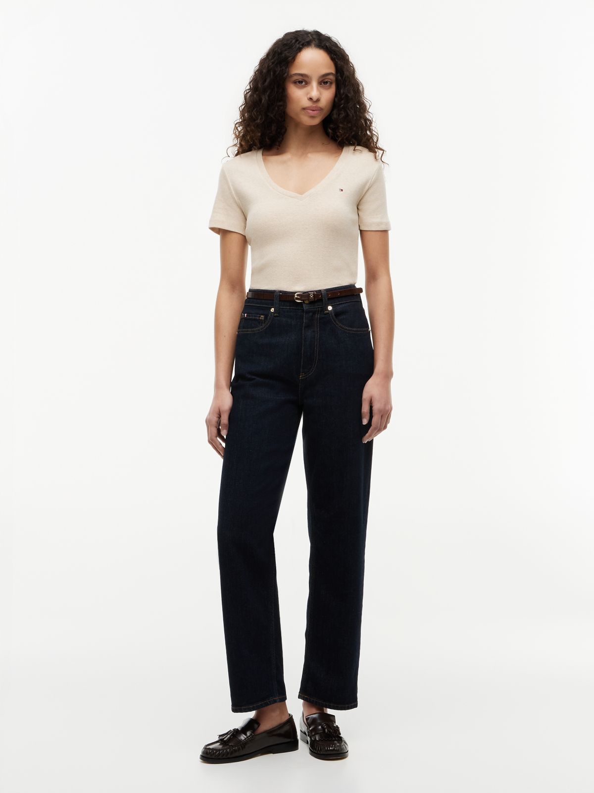 V-Neck Favorite T-Shirt — Beige Heather