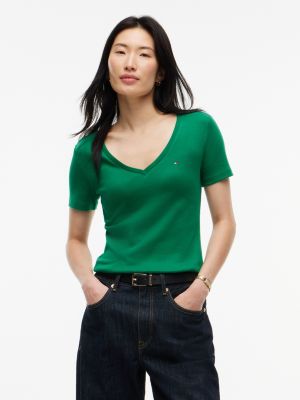 V-Neck Favorite T-Shirt, Nouveau Green