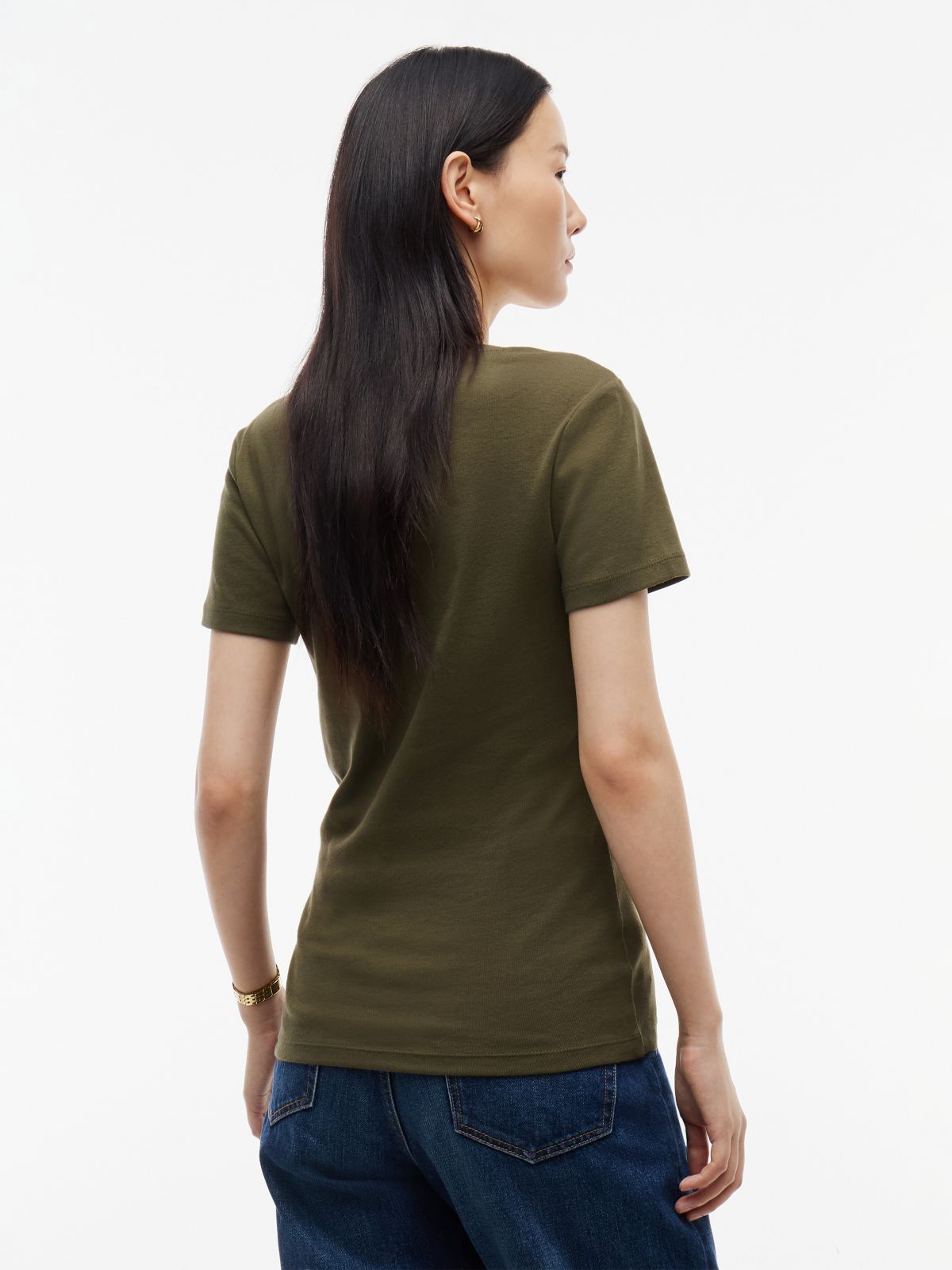 V-Neck Favorite T-Shirt — Platinum Olive
