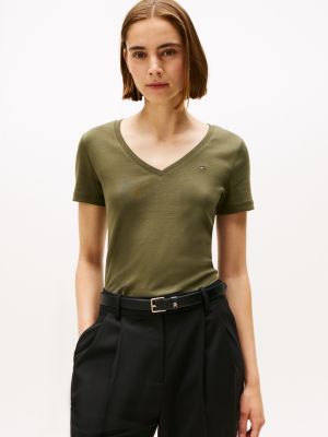 V-Neck Favorite T-Shirt, Platinum Olive