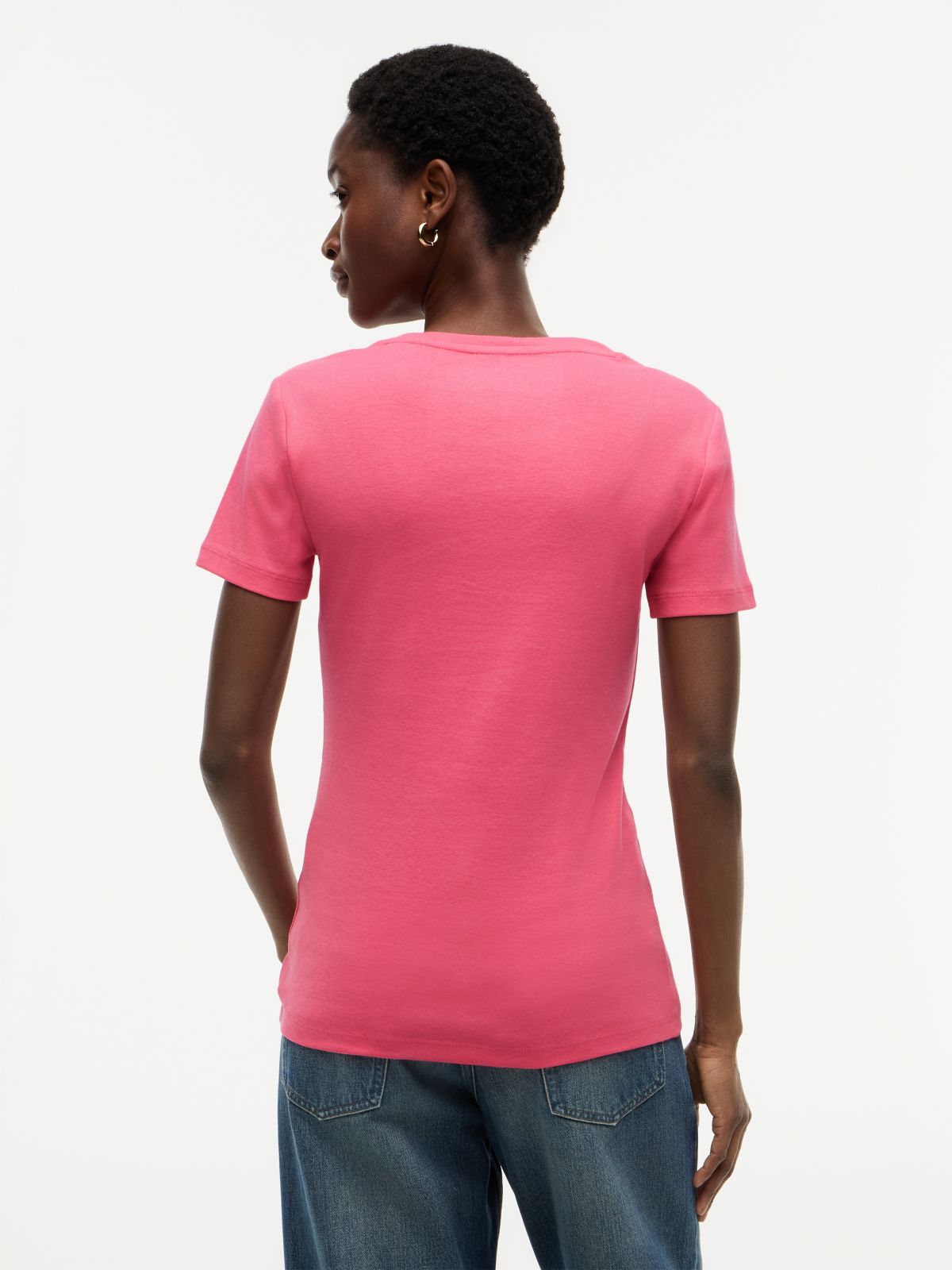 V-Neck Favorite T-Shirt — Garden Rose