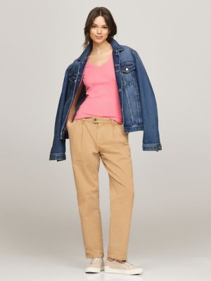 V-Neck Favorite T-Shirt, Glamour Pink