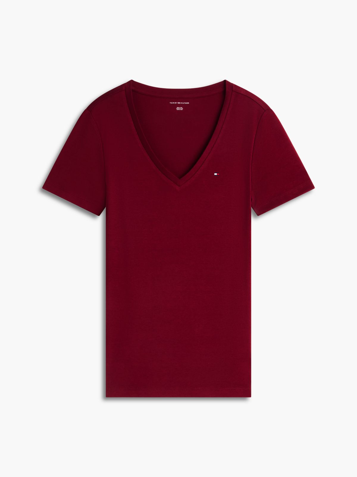 V-Neck Favorite T-Shirt — Plum Glaze