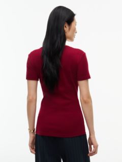 V-Neck Favorite T-Shirt — Plum Glaze 4
