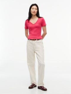 V-Neck Favorite T-Shirt — Vintage Cerise 2