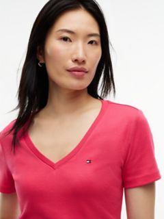 V-Neck Favorite T-Shirt — Vintage Cerise 3