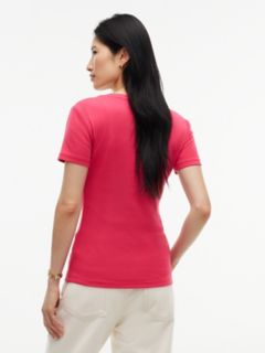 V-Neck Favorite T-Shirt — Vintage Cerise 4