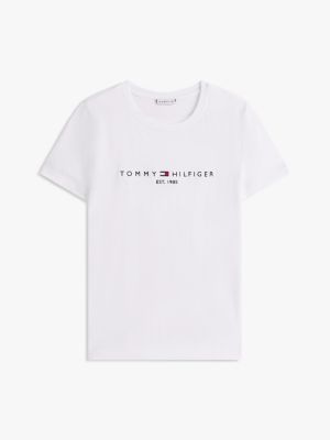 Embroidered Tommy Logo T-Shirt | Tommy Hilfiger USA