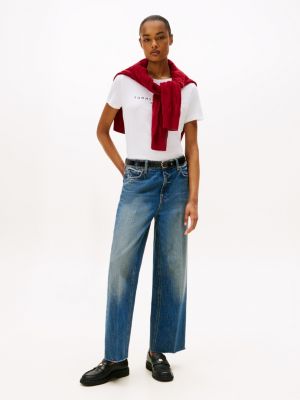 Embroidered Tommy Logo T-Shirt | Tommy Hilfiger USA
