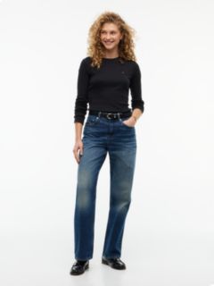 Long-Sleeve Crewneck Favorite T-Shirt — Black 2