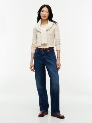 Женские футболки Tommy Hilfiger Long-Sleeve Crewneck Favorite T-Shirt — фото 2