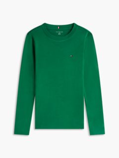 Long-Sleeve Crewneck Favorite T-Shirt — Nouveau Green 5