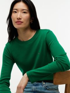 Long-Sleeve Crewneck Favorite T-Shirt — Nouveau Green 3