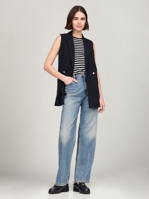 トップス mpen DB EASY BLAZER SLEEVELESS JACKET トップス mpen DB EASY BLAZER SLEEVELESS JACKET mfpen DB EASY