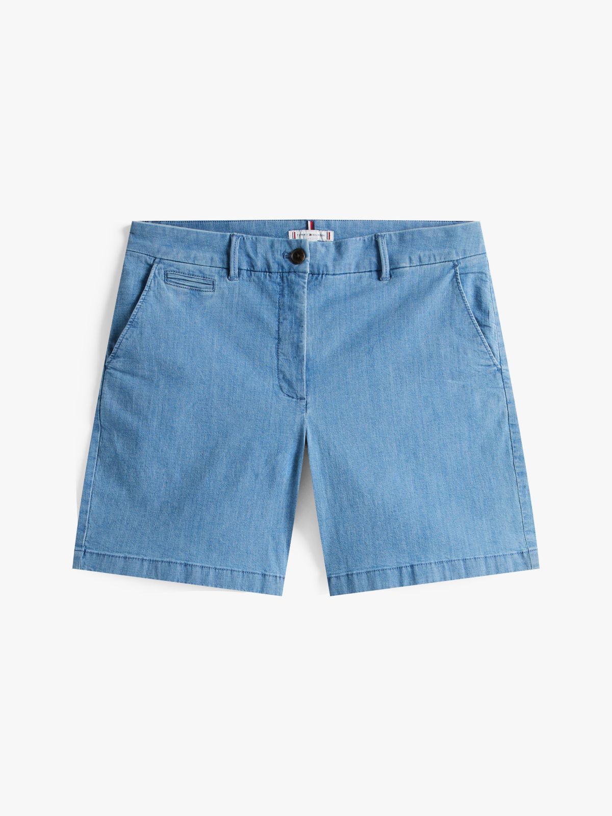 Stretch 7" Chino Short — Light Wash