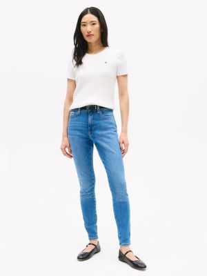 High-Rise Super Skinny Skinny Jean, Medium Wash