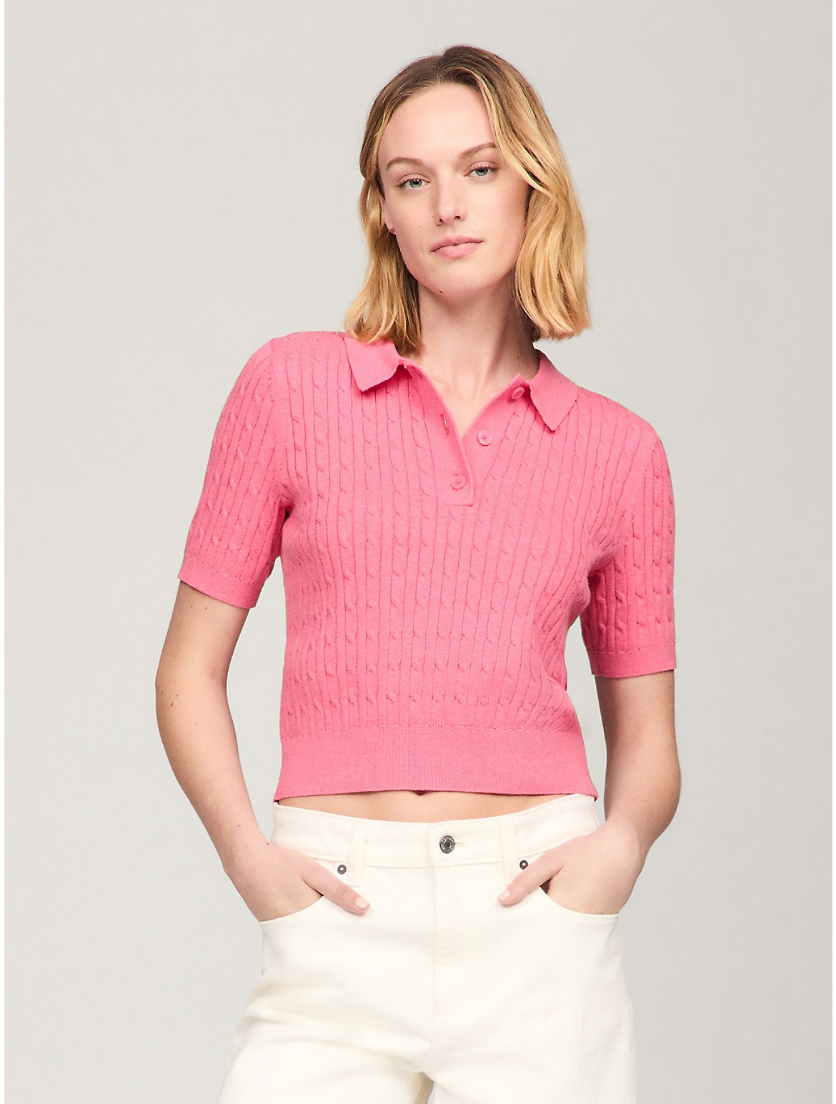 Shop Tommy Hilfiger Short In Glamorous Pink