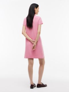 Zip Polo Dress — Mystic Pink 4