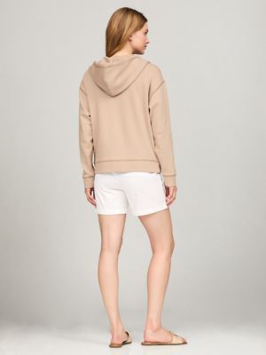 Relaxed Fit Zip Hoodie | Tommy Hilfiger USA