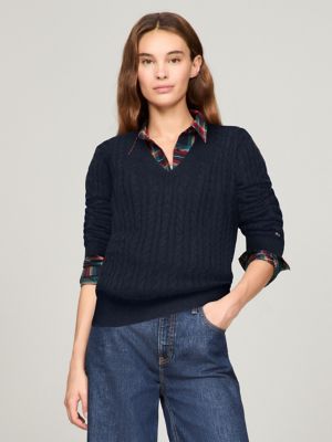 Tommy Hilfiger Wool Crop Top Style outlet