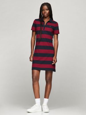 Rugby Stripe Polo Dress Tommy Hilfiger