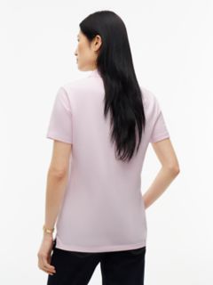 Classic Fit Stretch Cotton Polo — Light Pink 4