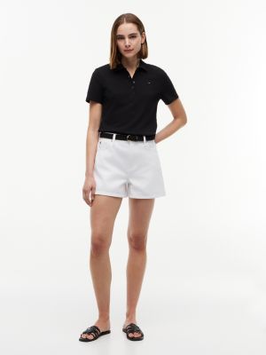 Женские топы Tommy Hilfiger Classic Fit Stretch Cotton Polo — фото 2