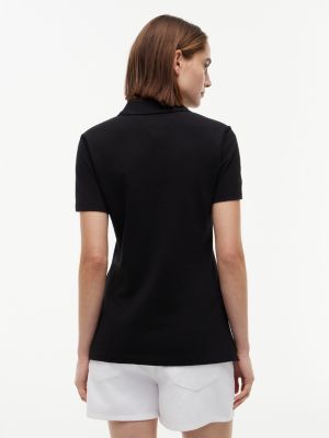 Женские топы Tommy Hilfiger Classic Fit Stretch Cotton Polo — фото 4