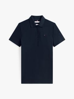 Classic Fit Stretch Cotton Polo — Navy 5