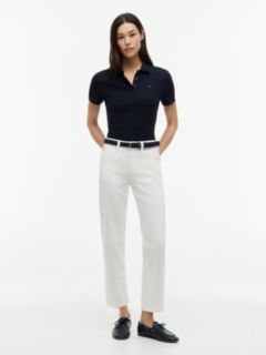 Classic Fit Stretch Cotton Polo — Navy 2