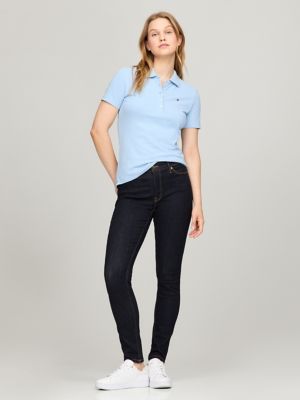 Stretch-Cotton Polo, Well Water
