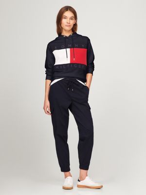 Bold New York Flag Hoodie, Navy