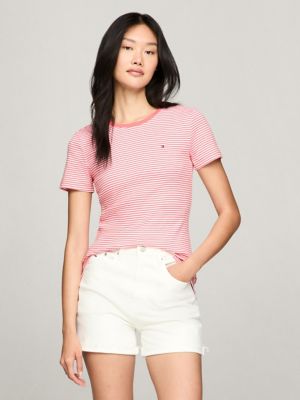 Tommy hilfiger striped tee sales