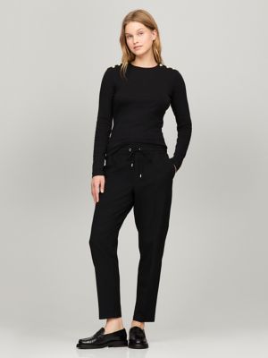 Solid Gold-Button Favorite T-Shirt, Black