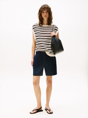 Stretch 7" Chino Short, Navy