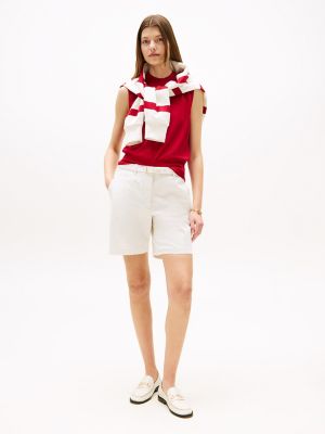 Stretch 7" Chino Short, Ivory