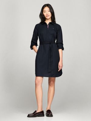 Navy shirt dress womens online