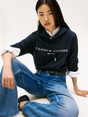 Embroidered Tommy Logo Hoodie | Tommy Hilfiger