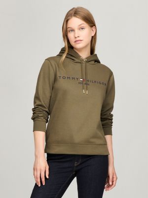 Tommy hoodie women's sale sale