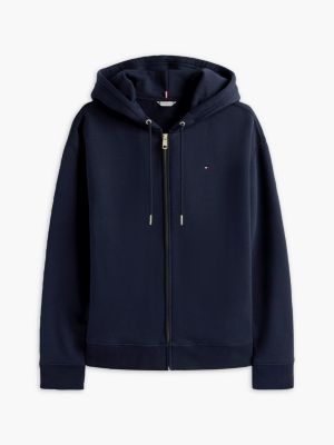 Relaxed Fit Zip Hoodie | Tommy Hilfiger USA