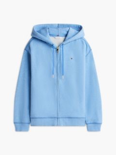 Relaxed Fit Zip Hoodie — Blue Orbit 5