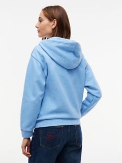 Relaxed Fit Zip Hoodie — Blue Orbit 4